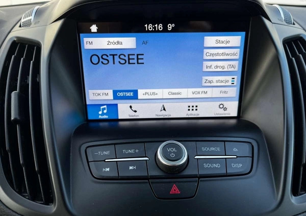 Ford Kuga cena 83900 przebieg: 67600, rok produkcji 2019 z Złotów małe 529